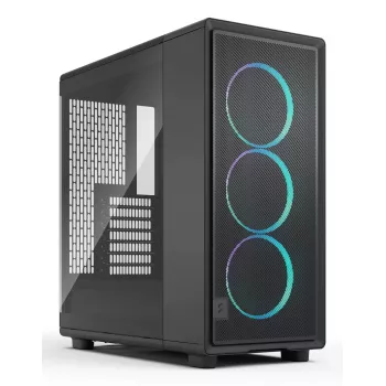 PC korpusas Fractal Design Epoch Juoda TG RGB Light Tint Midi Tower juodas