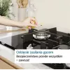 Bosch Serie 6 PCQ7A5I90 kaitlentė Nerūdijantis plienas Įmontuojama 75 cm Dujinė 5 zonos (-ų)