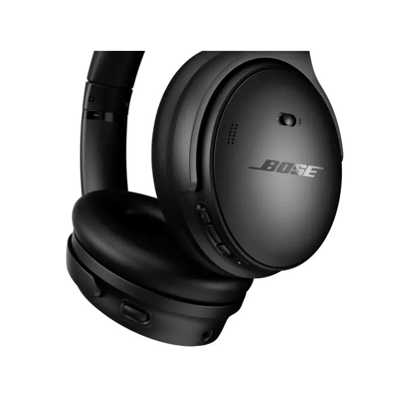 BOSE ausinės QuietComfort 45 - stereofoninės - 2,5 mm / Bluetooth - juodos