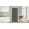 Šaldytuvas-šaldiklis Bosch Serie 4 KGN49OCAF, laisvai pastatomas, bendras 440 L, antracito spalvos, No Frost