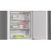 Šaldytuvas-šaldiklis Bosch Serie 4 KGN49OCAF, laisvai pastatomas, bendras 440 L, antracito spalvos, No Frost