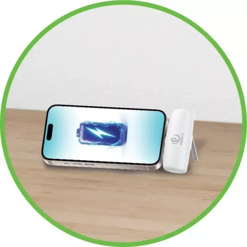 Nešiojama baterija Powerbank P5 PLUG-IN 5000mAh