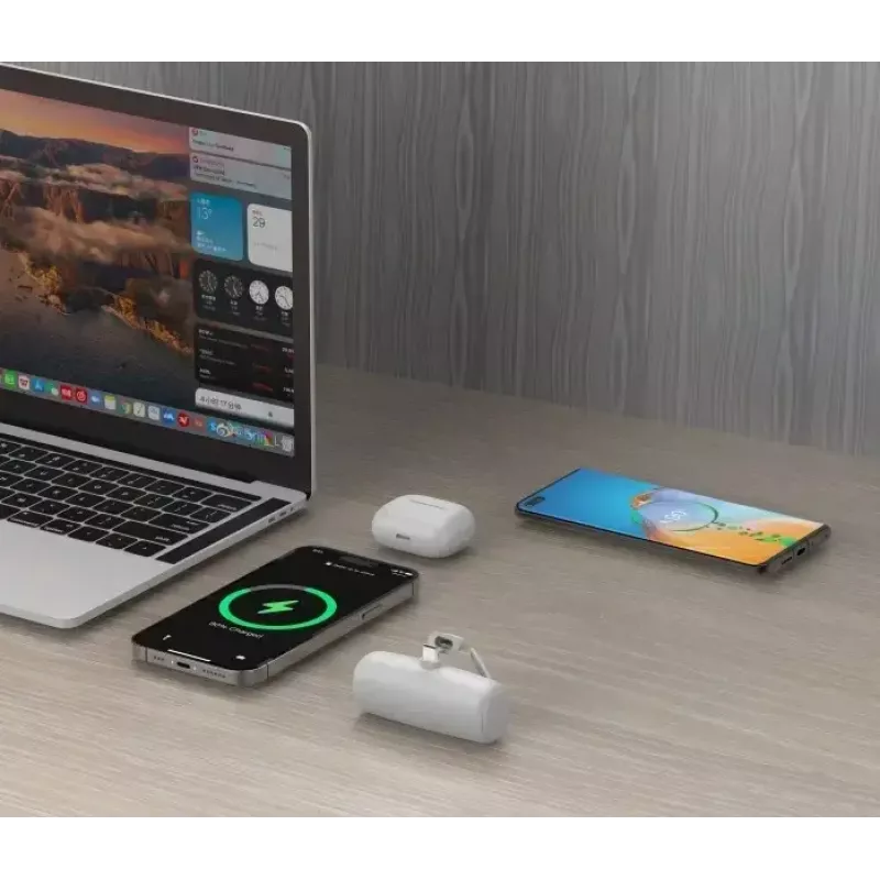 Nešiojama baterija Powerbank P5 PLUG-IN 5000mAh