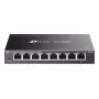 TP-Link Omada ES208G tinklo komutatorius valdomas L2 Gigabit Ethernet (10/100/1000) juodas