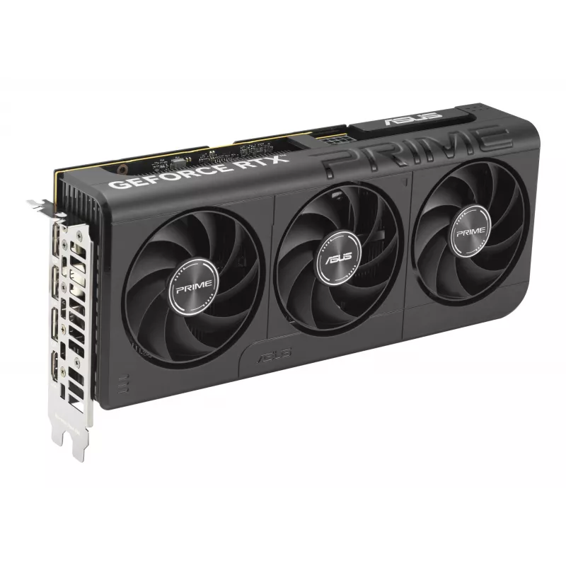 Vaizdo plokštė ASUS GeForce RTX 5060 — 8 GB GDDR7, 128 bitų, PCIe 5.0, 3x DisplayPort 2.1b + 1x HDMI 2.1b, 2595 MHz OC, 3 ventiliatoriai, 268,3 mm