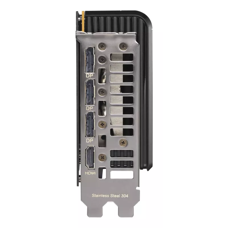 Vaizdo plokštė ASUS GeForce RTX 5060 — 8 GB GDDR7, 128 bitų, PCIe 5.0, 3x DisplayPort 2.1b + 1x HDMI 2.1b, 2595 MHz OC, 3 ventiliatoriai, 268,3 mm