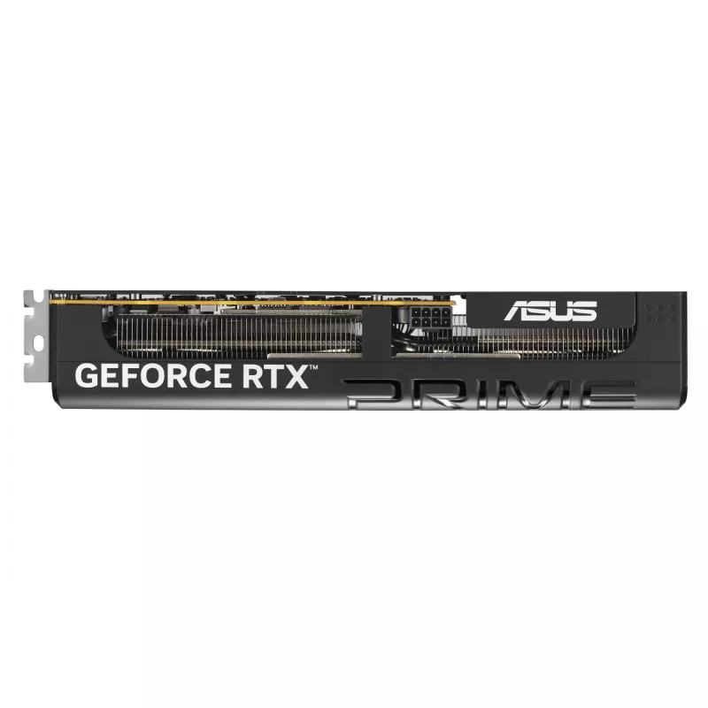 Vaizdo plokštė ASUS GeForce RTX 5060 — 8 GB GDDR7, 128 bitų, PCIe 5.0, 3x DisplayPort 2.1b + 1x HDMI 2.1b, 2595 MHz OC, 3 ventiliatoriai, 268,3 mm