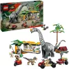 LEGO Jurassic World rinkinys 76973 — Raptorius ir Titanozauras su 3 figūrėlėmis, 582 dalys, amžius 7+