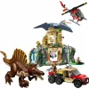 LEGO Jurassic World Oro misija su kecalkoatliu ir spinozauru 76976 — 984 dalys, 4 minifigūrėlės, amžius 8+