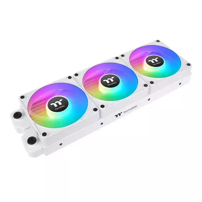 Ventiliatorius Thermaltake CT120 EX ARGB Sync PC aušinimo ventiliatorius baltas 3 ventiliatorių rinkinys