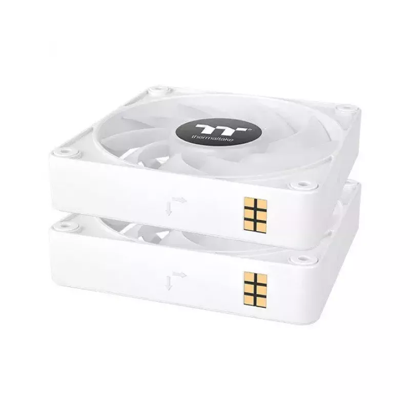 Ventiliatorius Thermaltake CT120 EX ARGB Sync PC aušinimo ventiliatorius baltas 3 ventiliatorių rinkinys