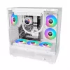 Ventiliatorius Thermaltake CT140 EX ARGB Sync kompiuterio aušinimo ventiliatorius baltas (3 ventiliatorių rinkinys)