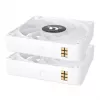 Ventiliatorius Thermaltake CT140 EX ARGB Sync kompiuterio aušinimo ventiliatorius baltas (3 ventiliatorių rinkinys)