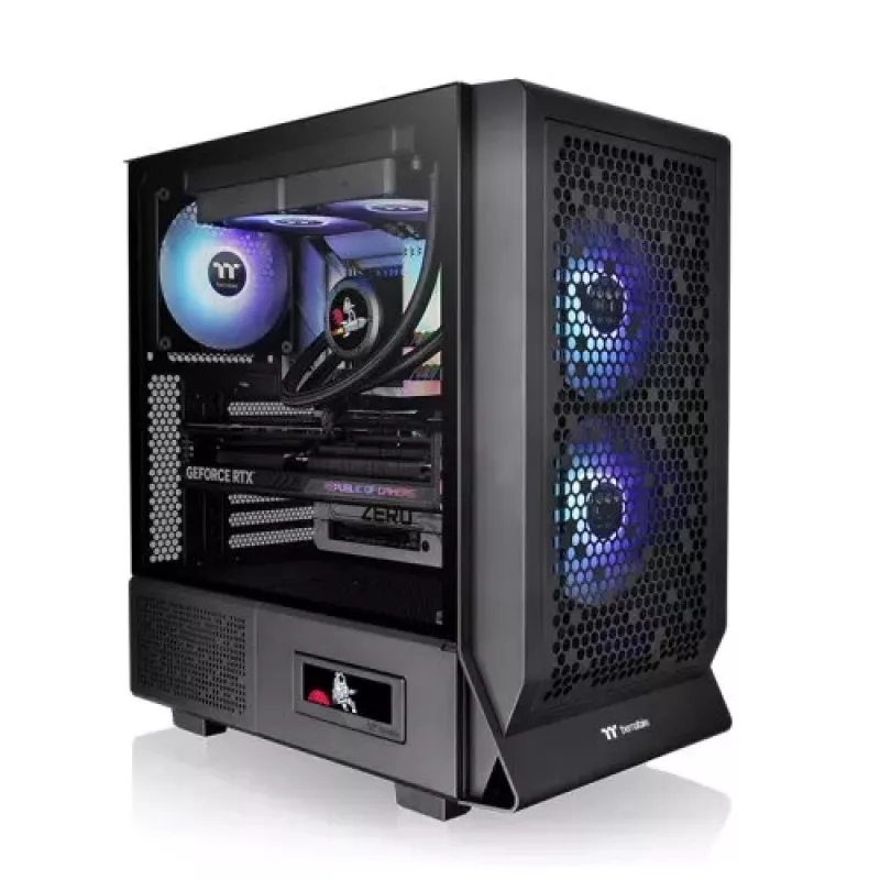 PC korpusas Thermaltake Ceres 330 TG Midi Tower juodas