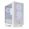 PC korpusas Thermaltake Versa H16 TG ARGB Micro Tower baltas