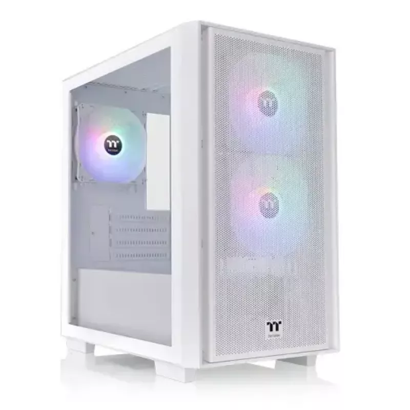 PC korpusas Thermaltake Versa H16 TG ARGB Micro Tower baltas