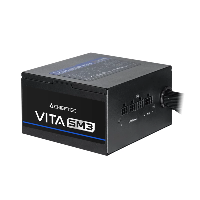 Chieftec Vita BPX-850-C maitinimo blokas 850 W 20+4 kontaktų ATX ATX juoda