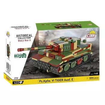 Statinio modelio rinkinys Cobi Pz.Kpfw. VI Tiger Ausf. E 1:35 mastelis, detali kaladėlių konstrukcija