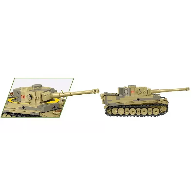 Konstruktorius Cobi Panzer VI Tiger I 442 vnt. modelis COIB-2734