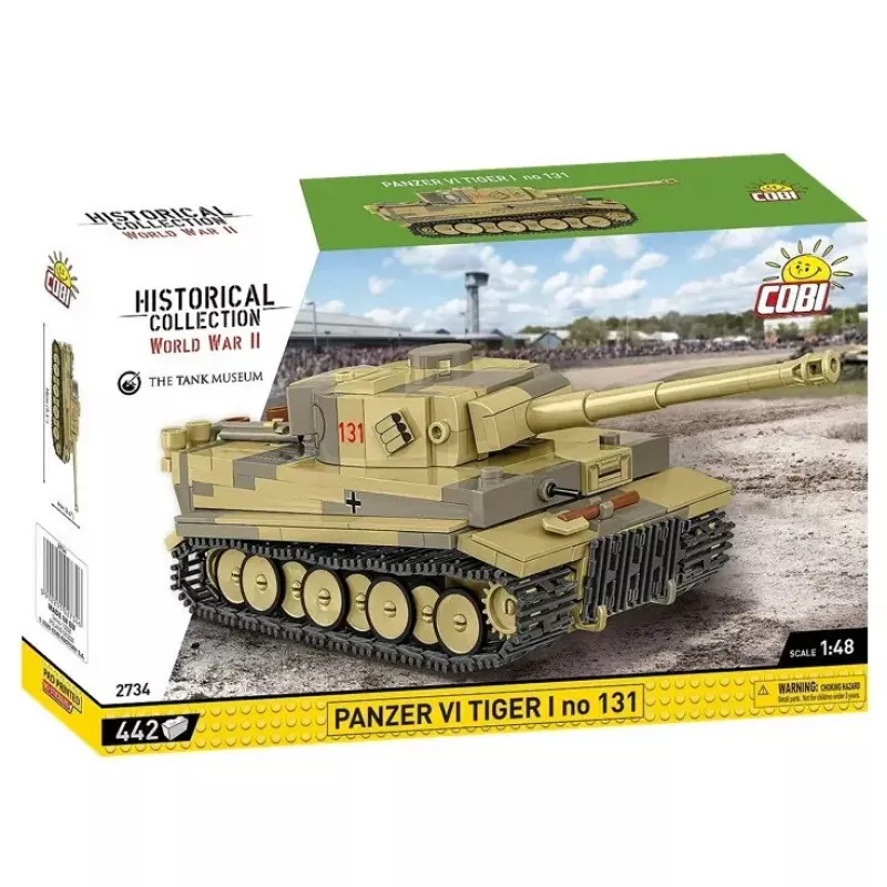 Konstruktorius Cobi Panzer VI Tiger I 442 vnt. modelis COIB-2734