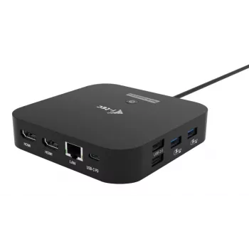 Dokstotelė ITEC USB-C Dual HDMI C31DUALHDMIDOCKPD — Dvi 4K 60Hz, 100W energijos tiekimas