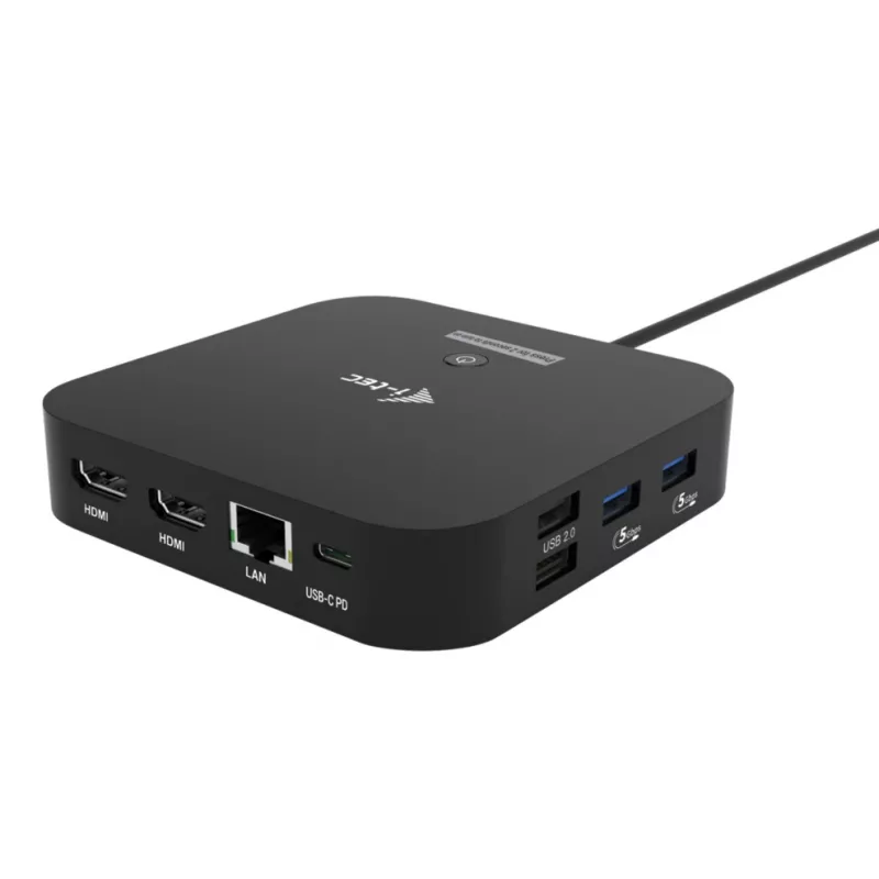Dokstotelė ITEC USB-C Dual HDMI C31DUALHDMIDOCKPD — Dvi 4K 60Hz, 100W energijos tiekimas