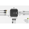 Dokstotelė ITEC USB-C Dual HDMI C31DUALHDMIDOCKPD — Dvi 4K 60Hz, 100W energijos tiekimas