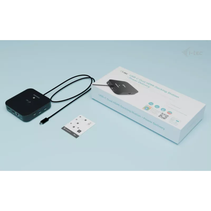 Dokstotelė ITEC USB-C Dual HDMI C31DUALHDMIDOCKPD — Dvi 4K 60Hz, 100W energijos tiekimas