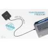 i-tec USB-C DP Dual HDMI prijungimo stotelė su maitinimo tiekimu 100 W + universalus įkroviklis 100 W