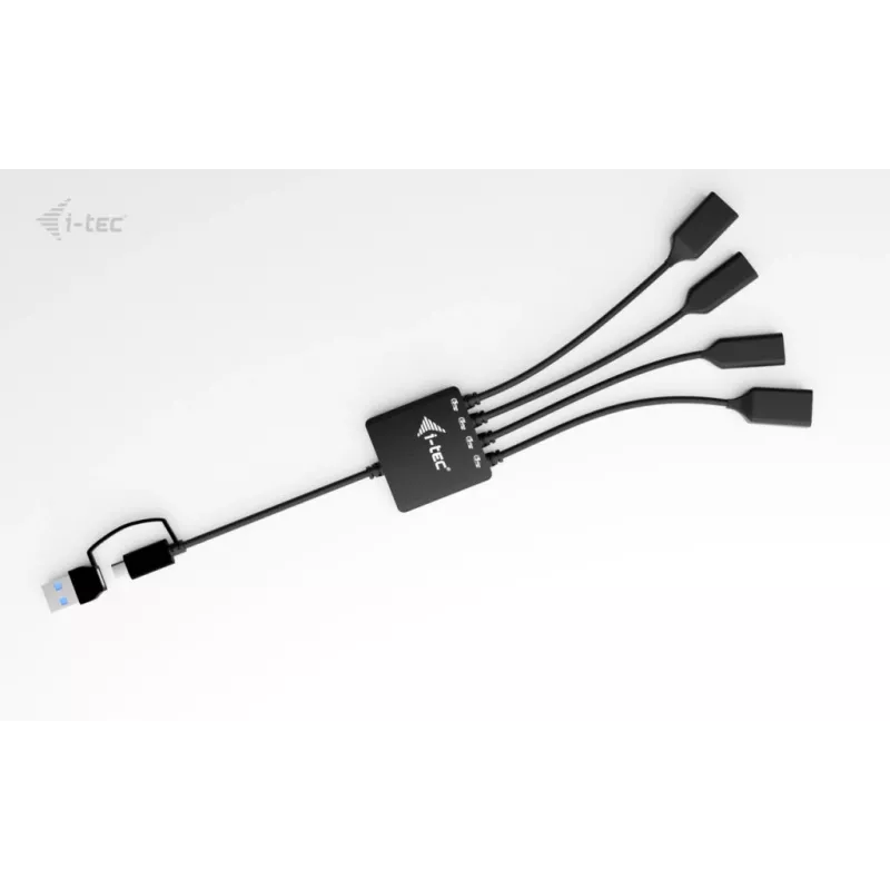 i-tec USB-C/USB-A kabelinis šakotuvas 4 prievadai (2x USB-C, 2x USB-A)