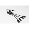 i-tec USB-C/USB-A kabelinis šakotuvas 4 prievadai (2x USB-C, 2x USB-A)