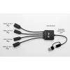 i-tec USB-C/USB-A kabelinis šakotuvas 4 prievadai (2x USB-C, 2x USB-A)