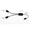 USB-A šakotuvas ITEC U3CBLHUB2A — 2 prievadai, USB 3.0 iki 5 Gbps