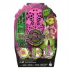 Monster High Skulltimate Secrets Garden Mysteries Playset, lėlė Venus McFlytrap su daugiau nei 19 staigmenų