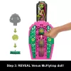 Monster High Skulltimate Secrets Garden Mysteries Playset, lėlė Venus McFlytrap su daugiau nei 19 staigmenų