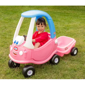 „Little Tikes Cozy Coupe“ priekaba-vežimėlis, važiuojamas vaikų