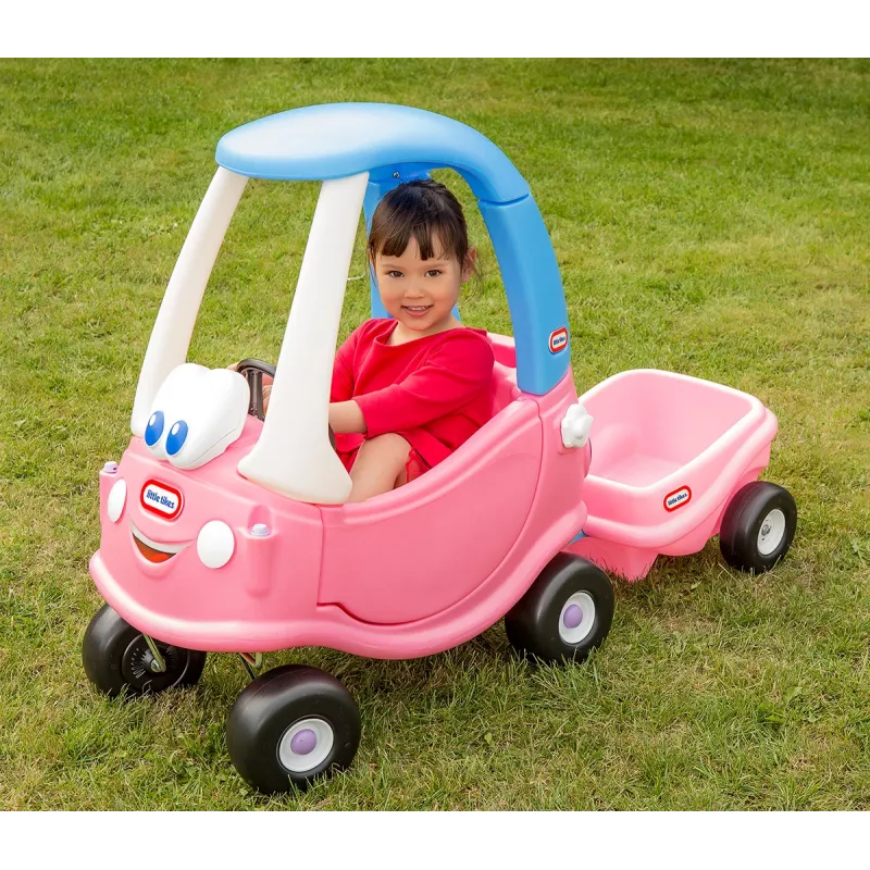 „Little Tikes Cozy Coupe“ priekaba-vežimėlis, važiuojamas vaikų