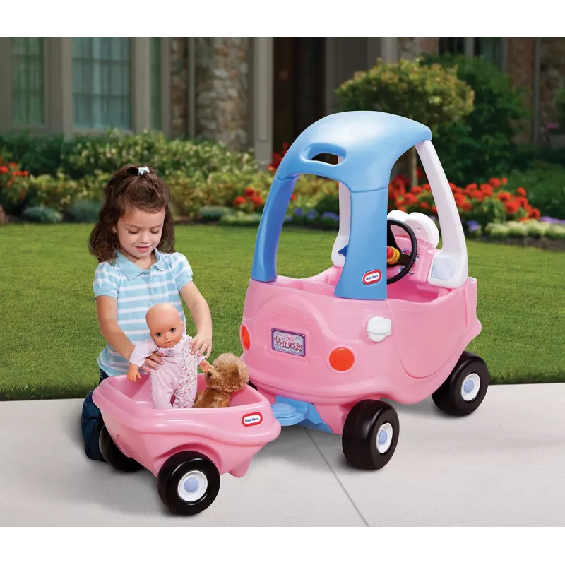 „Little Tikes Cozy Coupe“ priekaba-vežimėlis, važiuojamas vaikų