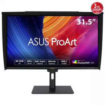 ASUS ProArt PA32UCE kompiuterio monitorius 80 cm (31,5 colio) 3840 x 2160 pikselių 4K Ultra HD LED juodas