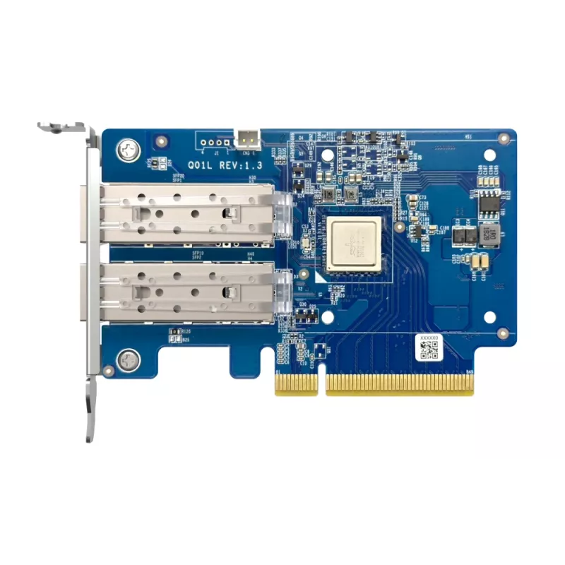 QNAP dviejų prievadų 10GbE SFP+ tinklo plėtros kortelė QXG-10G2SF-NXE PCI Express laidinė