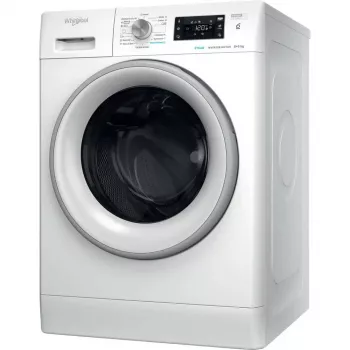 Skalbimo mašina-džiovyklė WHIRLPOOL FFWDB 864489 SV EE priekinio įkrovimo 6 kg 1400 aps./min balta