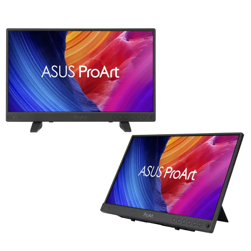 ASUS ProArt PA16USV kompiuterio monitorius 39,6 cm (15,6 colio) 3840 x 2160 pikselių 4K Ultra HD LCD juodas