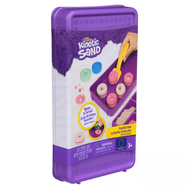 Spin Master Kinetic Sand - Sausainių dėžutė, žaidimų smėlis