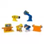 Figūrėlių rinkinys Nerūšiuotas Rubble & Wheeler Power Tool Pups su 2 įrankiais ir 2 statybų reikmenimis, amžius 3+