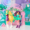 Unicorn Academy, lėlė Ava ir spalvą keičiančio Lapės arklidžių žaidimo rinkinys, Velykų dovanų idėja, 15 priedų, lėlės ir vienaragiai žaislai mergaitėms nuo 4 metų