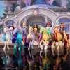 Unicorn Academy, lėlė Ava ir spalvą keičiančio Lapės arklidžių žaidimo rinkinys, Velykų dovanų idėja, 15 priedų, lėlės ir vienaragiai žaislai mergaitėms nuo 4 metų