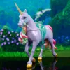 Spin Master Unicorn Academy Wildstar vienaragio figūrėlė 11 colių su permatomu balnu ir kamanomis, įvairiaspalvė, plastikinė, nuo 4 m.