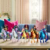 Spin Master Unicorn Academy Wildstar vienaragio figūrėlė 11 colių su permatomu balnu ir kamanomis, įvairiaspalvė, plastikinė, nuo 4 m.