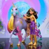 Lėlių rinkinys Spinmaster Unicorn Academy Sophia & Wildstar 168 mm