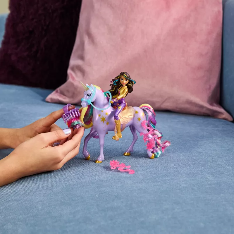 Lėlių rinkinys Spinmaster Unicorn Academy Sophia & Wildstar 168 mm